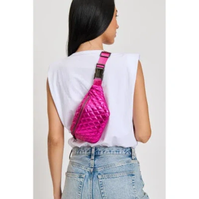 Moda Luxe Ariana Belt Bag In Pink