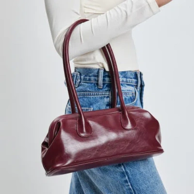 Moda Luxe Ninna Shoulder Bag In Burgundy
