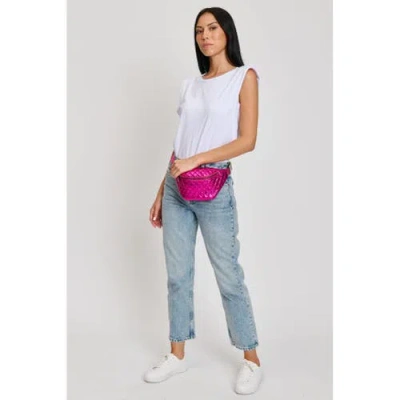 Moda Luxe Ariana Belt Bag In Pink