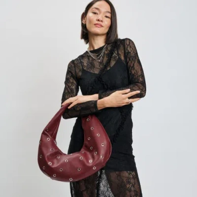 Moda Luxe Riot Shoulder Bag In Burgundy