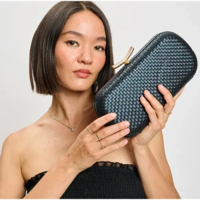 Moda Luxe Victoria Evening Bag In Black