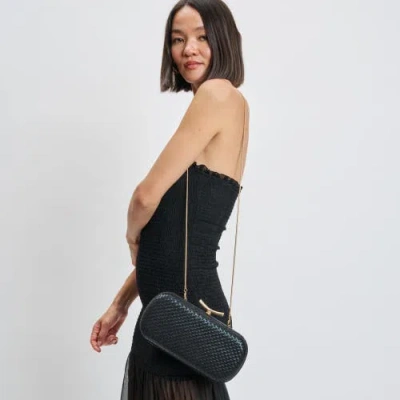 Moda Luxe Victoria Evening Bag In Black