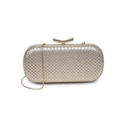 Moda Luxe Victoria Evening Bag In Neutral