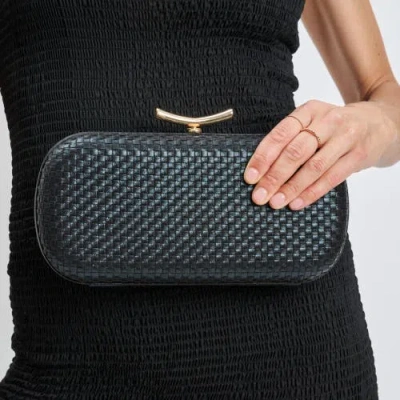 Moda Luxe Victoria Evening Bag In Black