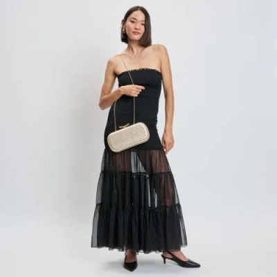 Moda Luxe Victoria Evening Bag In Neutral