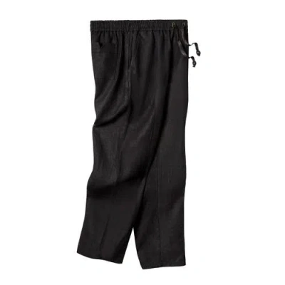 Tombolo Easy-going Pants In Black