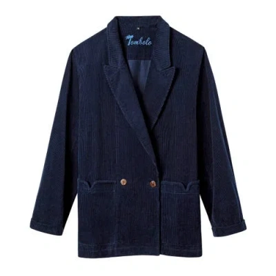 Tombolo Easy-going Jacket In Blue