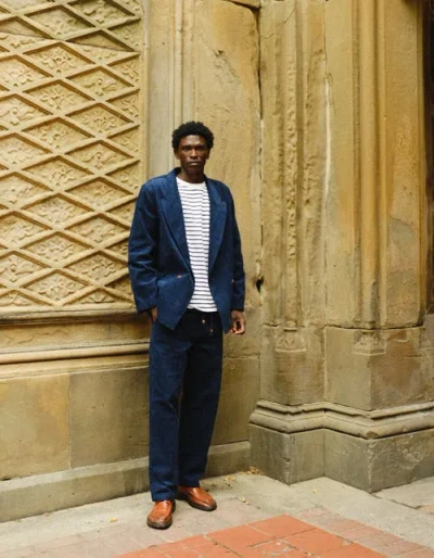 Tombolo Easy-going Jacket In Blue