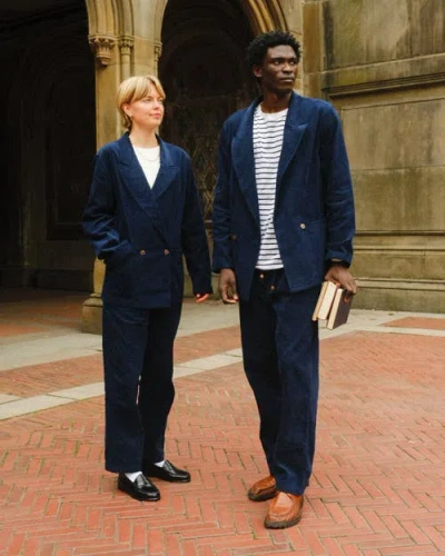 Tombolo Easy-going Jacket In Blue