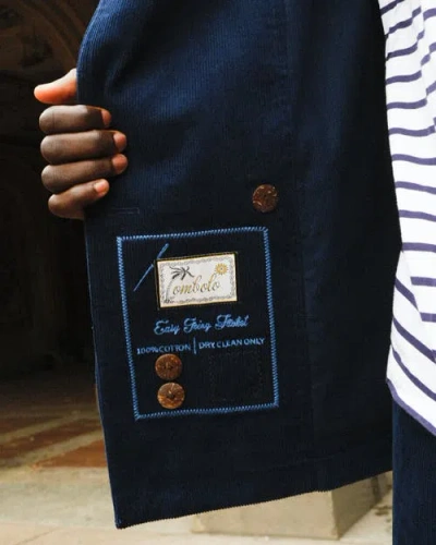Tombolo Easy-going Jacket In Blue
