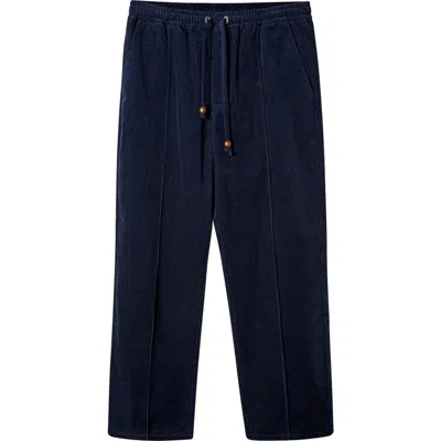 Tombolo Easy-going Pants In Blue