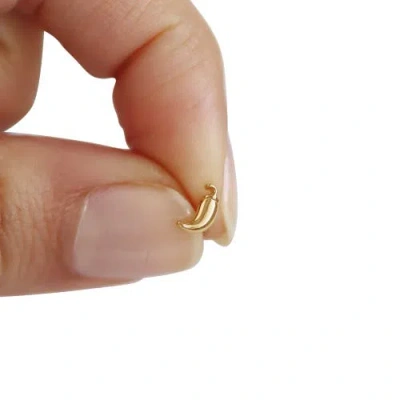 Whit Jewelry 14k Yellow Gold Chili Stud In Gold