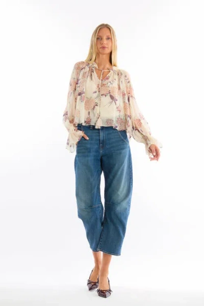 Secret Mission Katerina Blouse In Multi