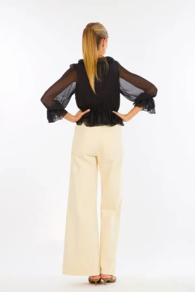 Secret Mission Milana Top In Black