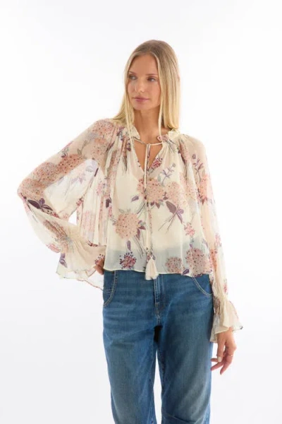 Secret Mission Katerina Blouse In Multi