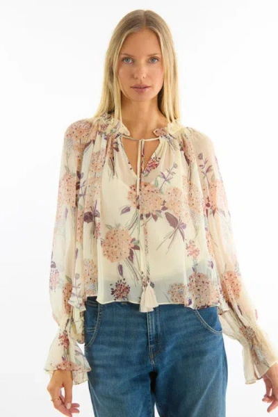Secret Mission Katerina Blouse In Multi