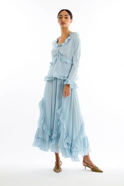 Secret Mission Elma Skirt In Blue