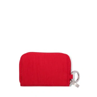 Baggallini Deluxe Card Case In Red