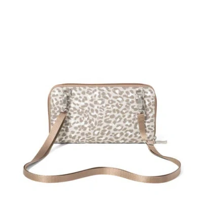 Baggallini Rfid Phone Wallet Crossbody Bag In Neutral