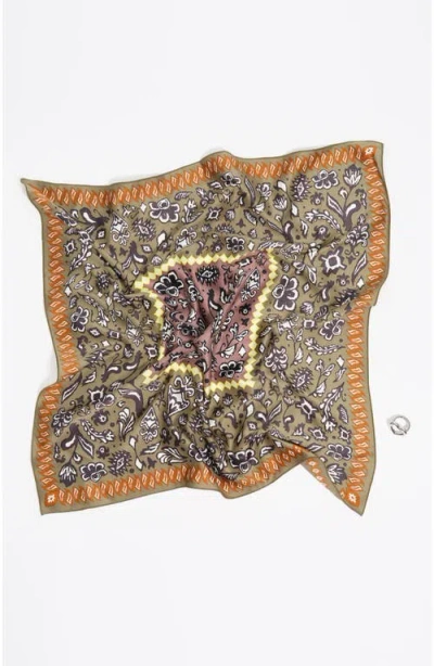 Bimba Y Lola Scarf Bag Charm In Multi