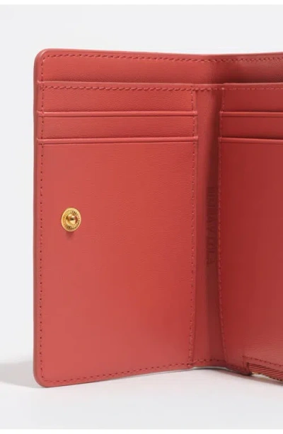 Bimba Y Lola Leather Purse With Engraved Logo In Pink