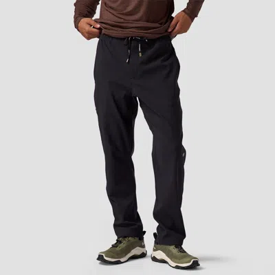 Backcountry Destination Softshell Fleece Pant In Black