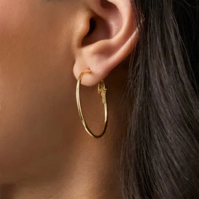 Jessica Simpson Mixed Metal Hoop Earring Set In Gold