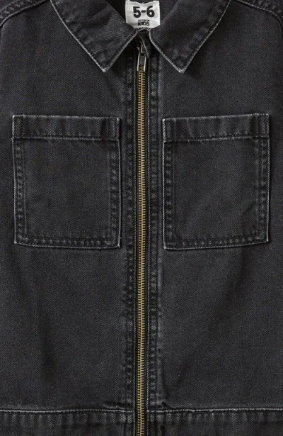 Cotton On Kids Kid's Darren Denim Jacket In Black