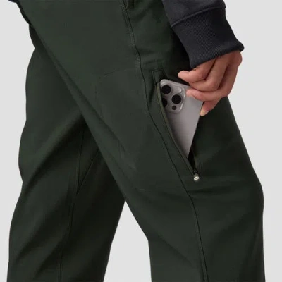Backcountry Destination Softshell Fleece Pant In Green