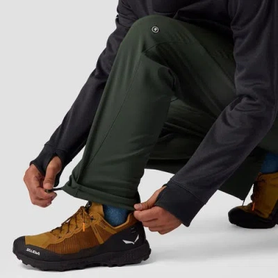 Backcountry Destination Softshell Fleece Pant In Green