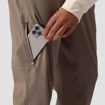 Backcountry Destination Softshell Fleece Pant In Brown