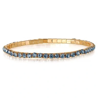 Jessica Simpson 5-piece Rhinestone Bracelet Set In Multi