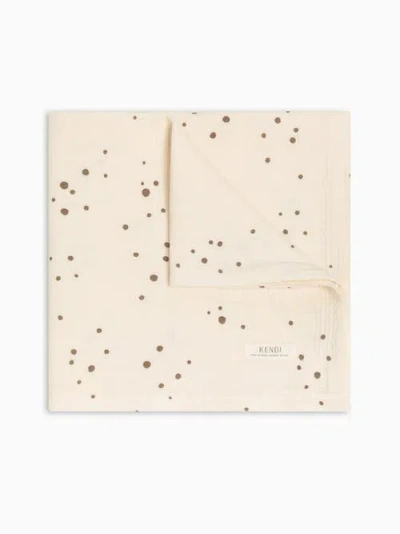 Kendi Organic Cotton Muslin Swaddle Blanket
