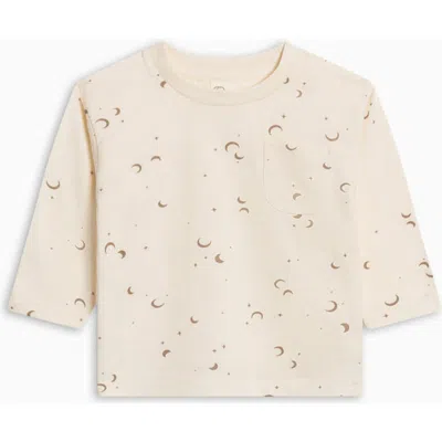 Colored Organics Organic Cotton Reese Drop Shoulder Tee In Neutral