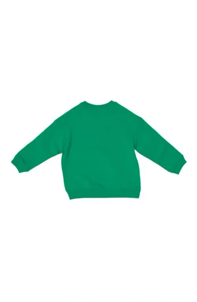 Bits & Bows Nice List Sweatshirt In Green