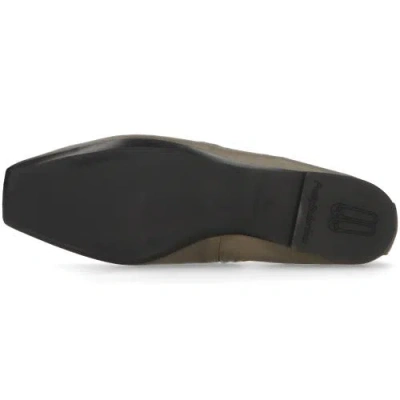 Pretty Ballerinas Rouched Ballet Flat In Green