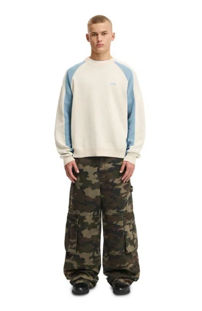 Cotton On Sports Core Crew Knit In Neutral