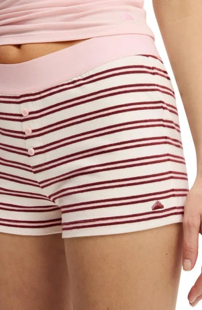 Cotton On Body Peached Jersey Boyshort In Pink