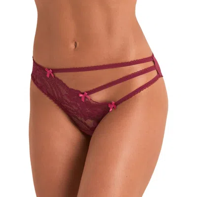 Adore Me Feyre Cheeky Panties In Red