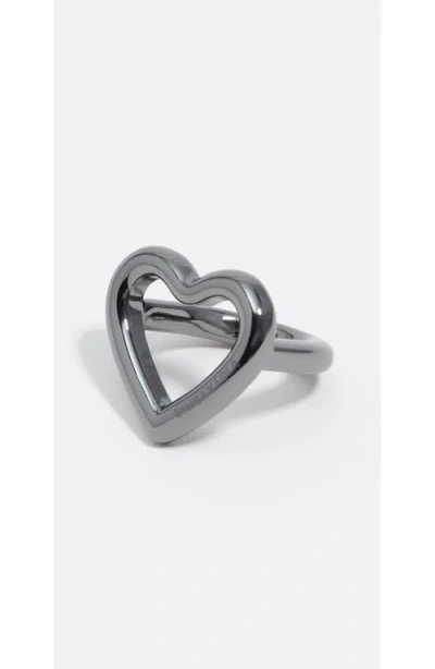 Bimba Y Lola Scarf Bag Charm In White