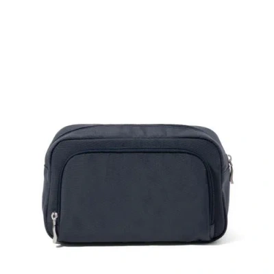 Baggallini Pocket Cosmetic Bag With Brush Organization In Black