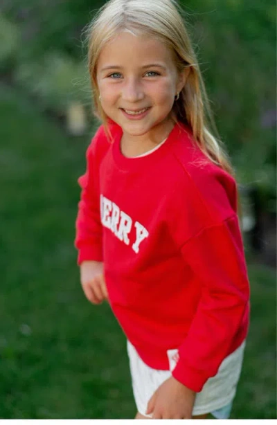 Bits & Bows Merry Sweatshirt In Brown