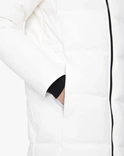 Quartz Co. Sofia 2.0 | Hooded Down Winter Jacket In White