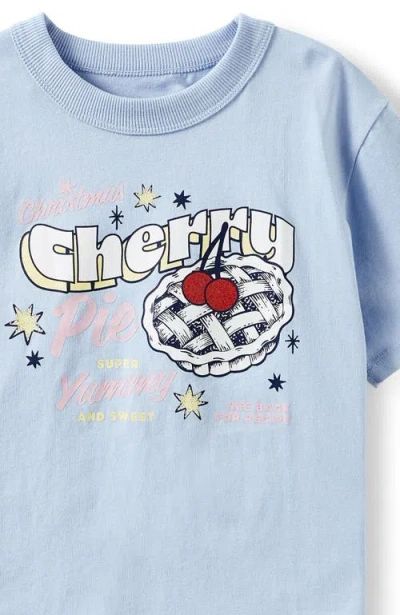 Cotton On Kids Kid's Poppy Oversize Graphic Print Tee In Blue