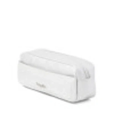 Baggallini Long Pocket Cosmetic Bag In Silver