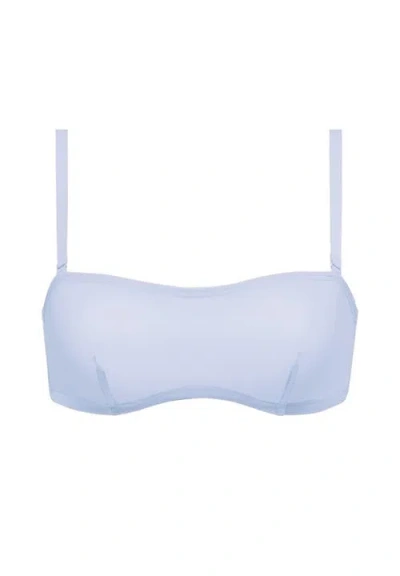 Cuup The Wireless Balconette Mesh In Blue