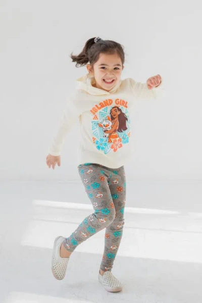 Disney Moana Hoodie & Leggings Set In White