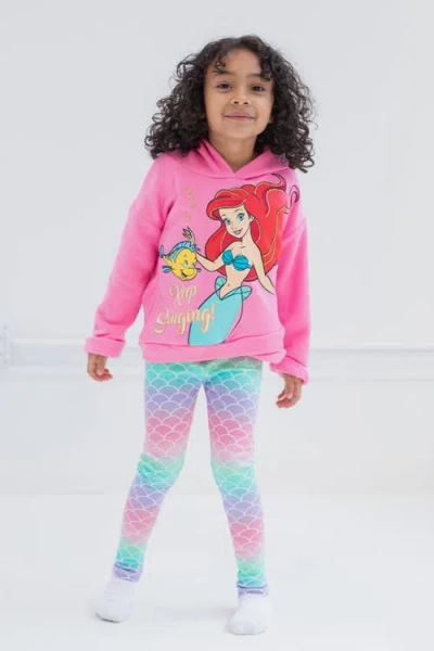 Disney Princess Hoodie & Leggings Set In Pink