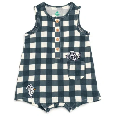 Disney Sleeveless Gauze Romper In Green