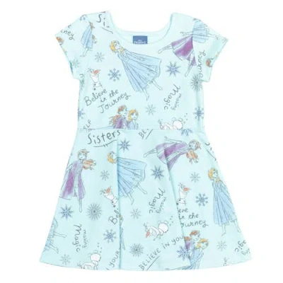 Disney Skater Dress & Scrunchie Set In Multi